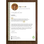 Sunflower greetings card