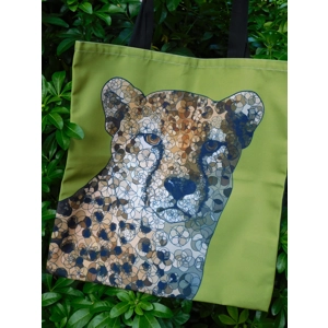 Cheetah tote bag