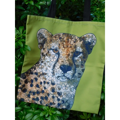 Cheetah tote bag