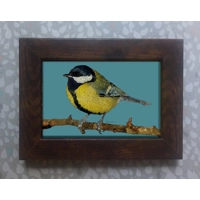 Great tit framed print 6x4