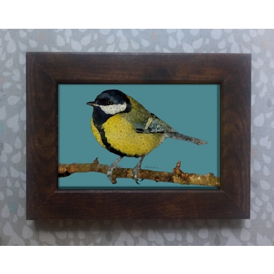 Great tit framed print 6x4
