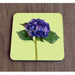 Hydrangea single coaster