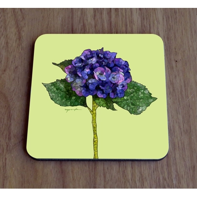 Hydrangea single coaster