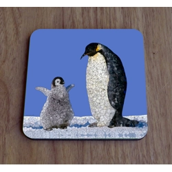 Penguin single coaster