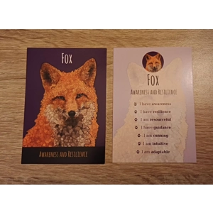 Fox Affirmation Card