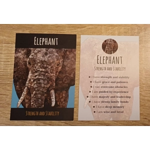 Elephant Affirmation Card