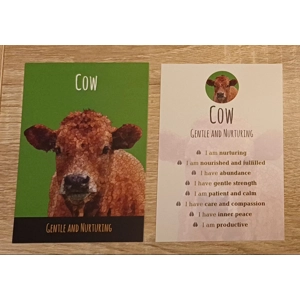 Cow Affirmation Card