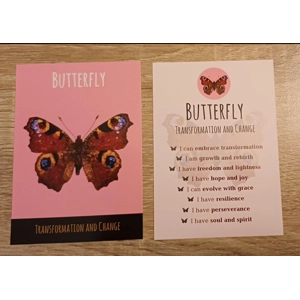 Butterfly Affirmation Card