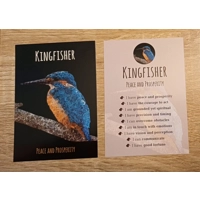 Kingfisher Affirmation Card