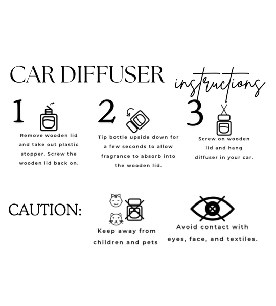 Hanging Car Diffuser