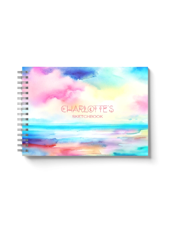 A5 PERSONALISED CELESTIAL NAME SKETCHBOOK