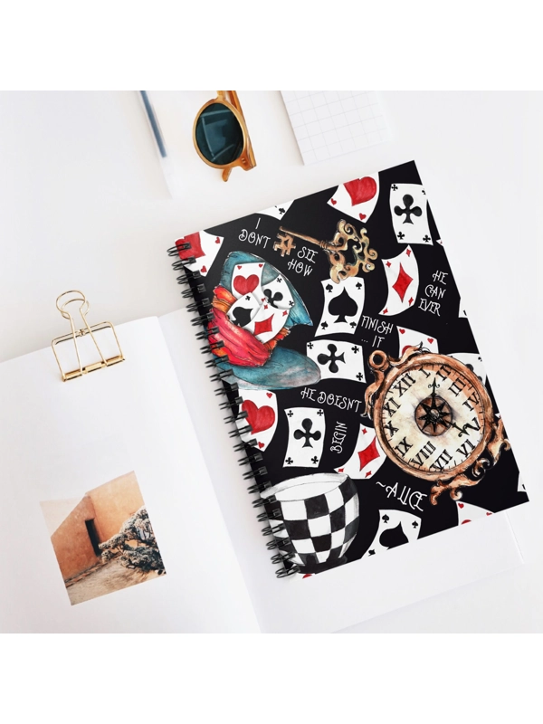 A5 ALICE IN WONDERLAND NOTEBOOK