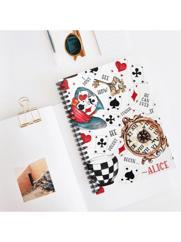 A5 ALICE IN WONDERLAND NOTEBOOK