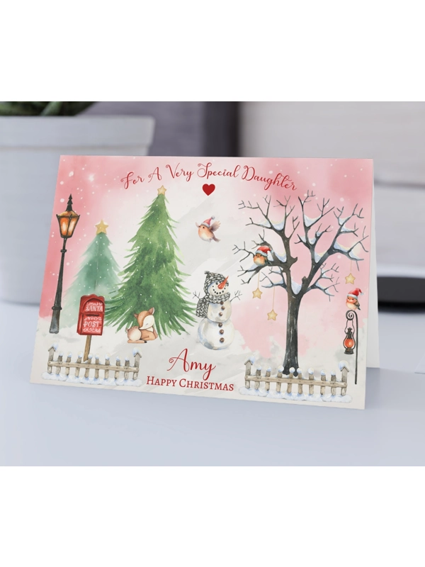 A5 CHRISTMAS CARD PERSONALISED  - Festive Friends