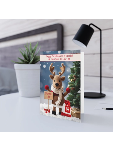 A5 CHRISTMAS CARD PERSONALISED - Santas Helper