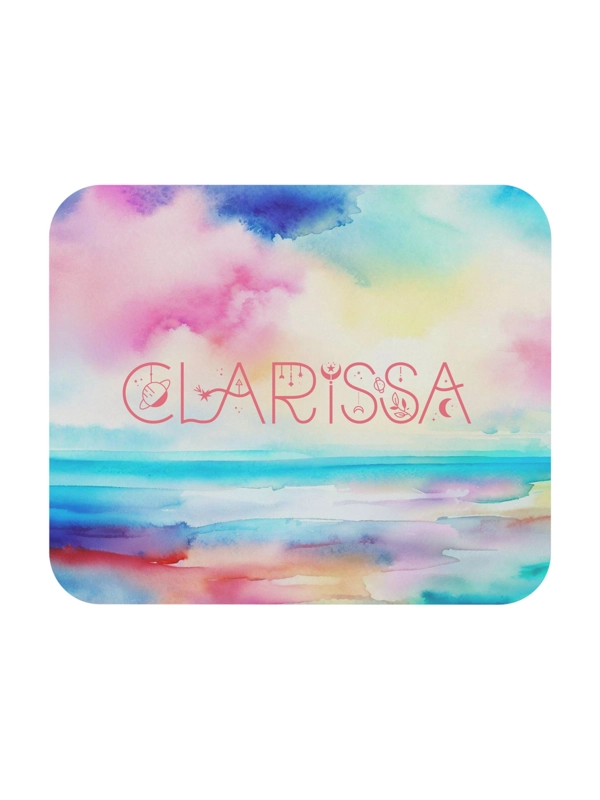 PERSONALISED CELESTIAL STYLE MOUSE MAT