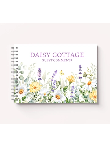 A5 FLORAL GUEST BOOK