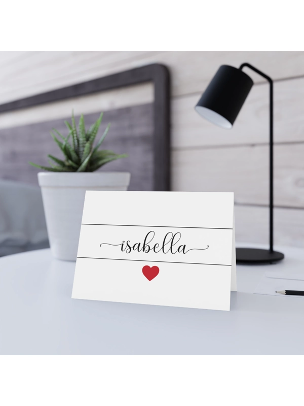 MULTI OCCASION PERSONALISED CARD 7x5" - Simple Elegance