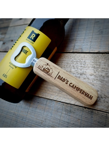 CAMPING GIFT  BOTTLE OPENER - Dad's Campervan