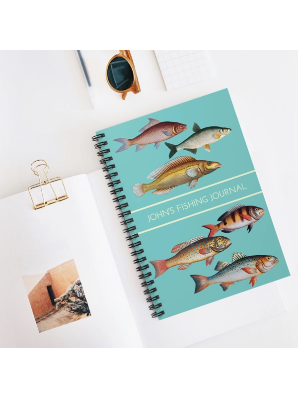 PERSONALISED FISHING JOURNAL