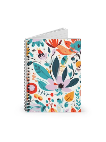 A5 FLORAL JOURNAL
