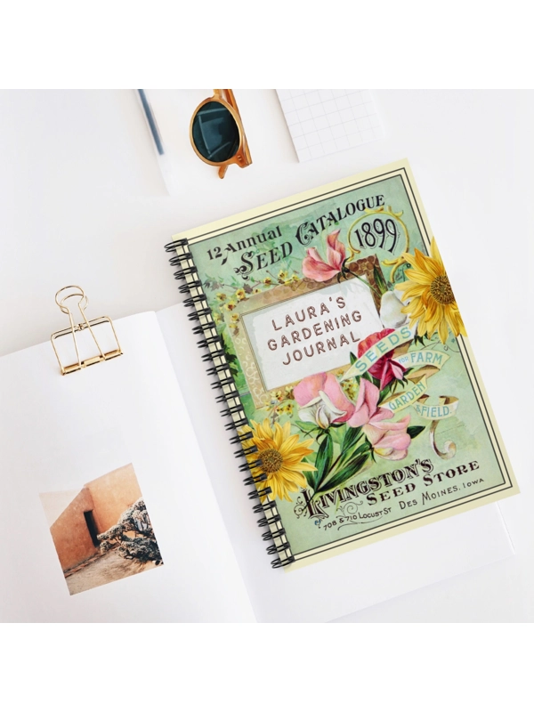 A5 PERSONALISED GARDEN JOURNAL