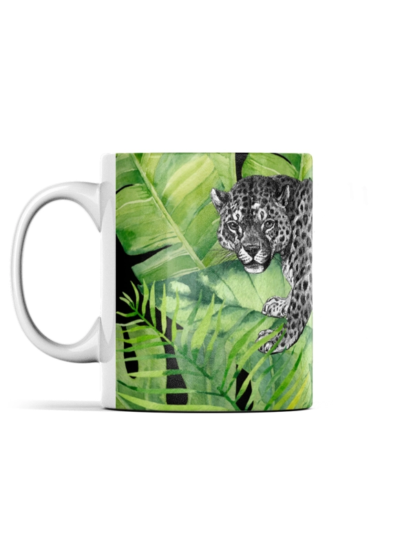 JUNGLE LEOPARD MUG