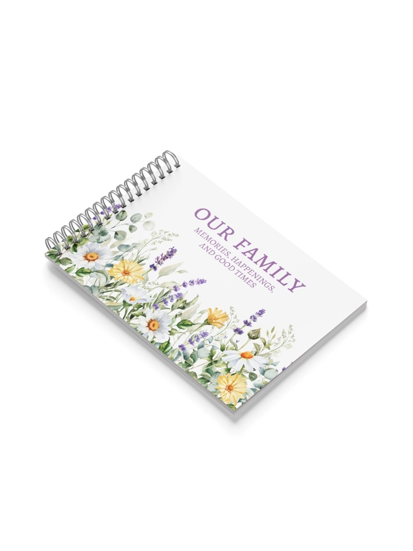 A5 FAMILY MEMORIES KEEPSAKE JOURNAL