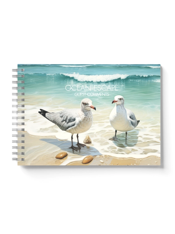 A5  SEASHORE GUEST BOOK