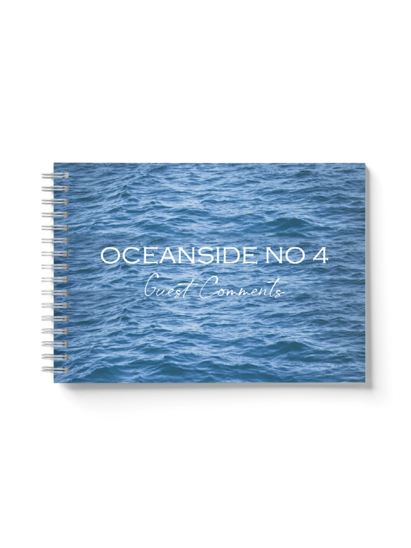A5 OCEAN GUEST BOOK
