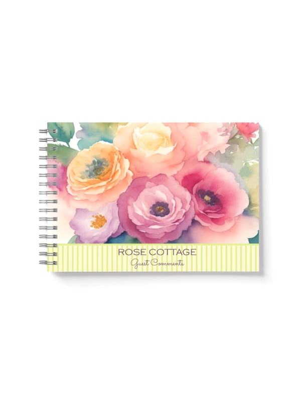 A5 FLORAL GUEST BOOK