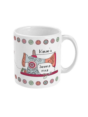PERSONALISED SEWING MUG