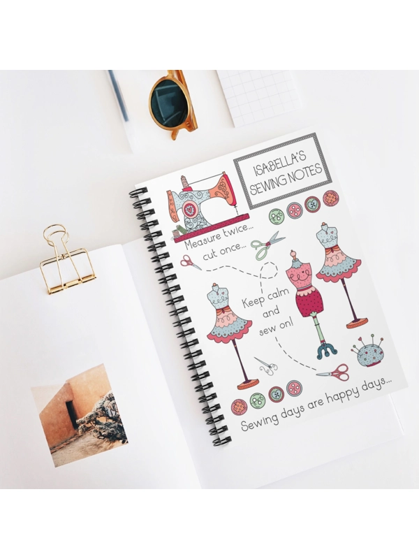 A5 HAPPY SEWING DAYS NOTEBOOK