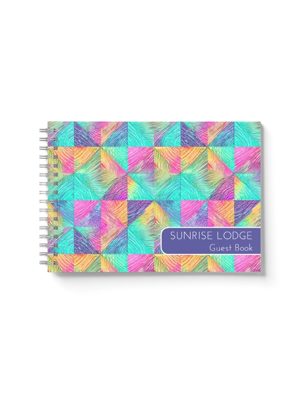 PERSONALISED GUEST BOOK FOR HOLIDAY RENTALS