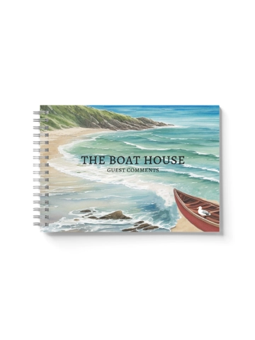 A5 COASTAL SCENE GUEST BOOK
