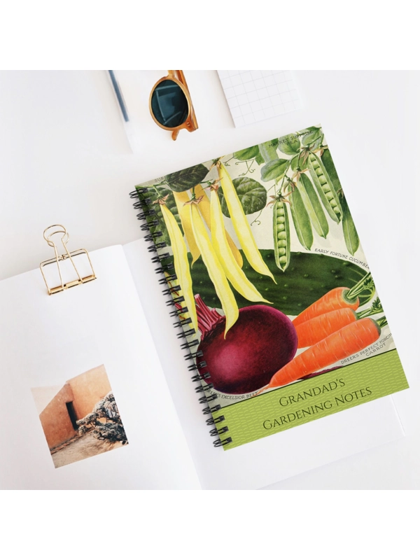 A5 PERSONALISED GARDENING NOTEBOOK