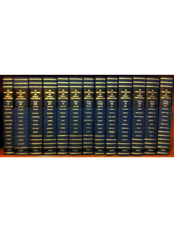 20 Centuries of Great Preaching, 13 Volume Set  Hardcover – By Jr Clyde E. Fant, Jr. and William M P