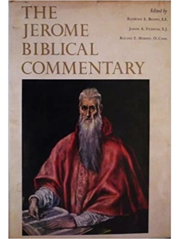 The Jerome Biblical Commentary Hardcover by Raymond E. Brown