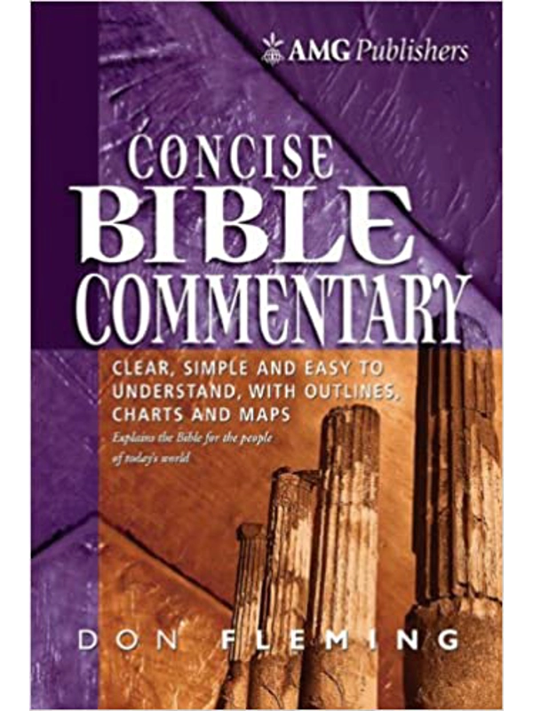 AMG Concise Bible Commentary (AMG Concise Series) Hardcover – by Don Fleming