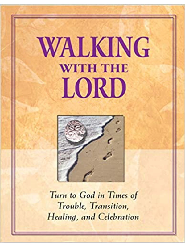 Walking with the Lord-(Deluxe Daily Prayer Books) Footprints in the Sand Hardcover
