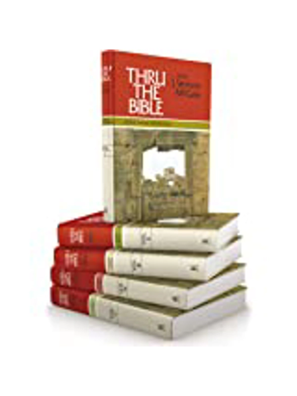 Thru the Bible 1-5 (5 Volume Set) Hardcover –By Vernon J. McGee (Author)