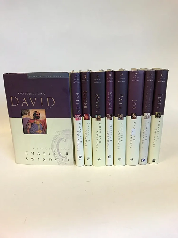 Great Lives From God's Word 9 Volume Set: By Charles R. Swindoll