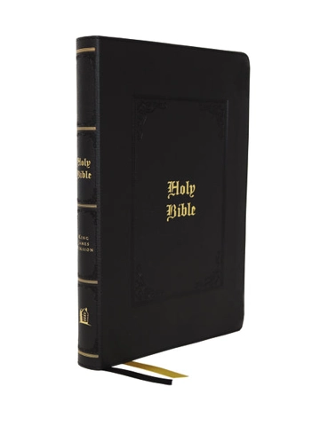 KJV, Reference Bible, Personal Size Giant Print, Red Letter Edition, Comfort