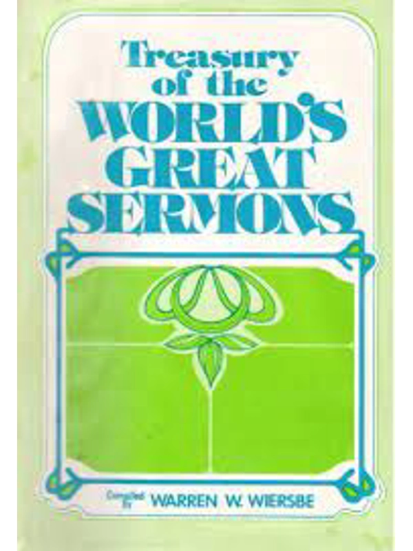 Treasury of the World's Great Sermons Hardcover