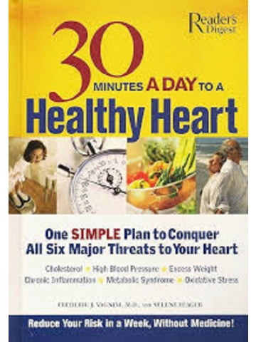 30 Minutes a Day to a Healthy Heart Hardcover – By Reader's Digest (Author)