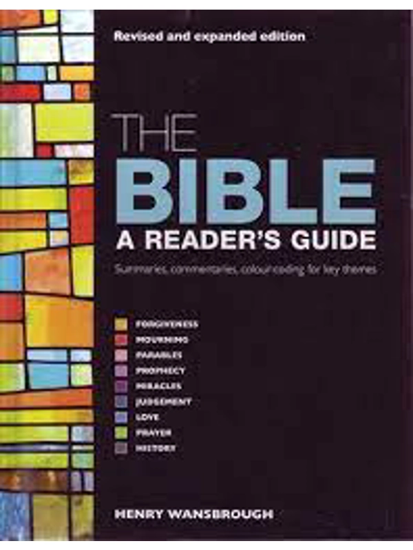 The Bible A Reader's Guide: Summaries, Commentaries, Color Coding for Key Themes Hardcover