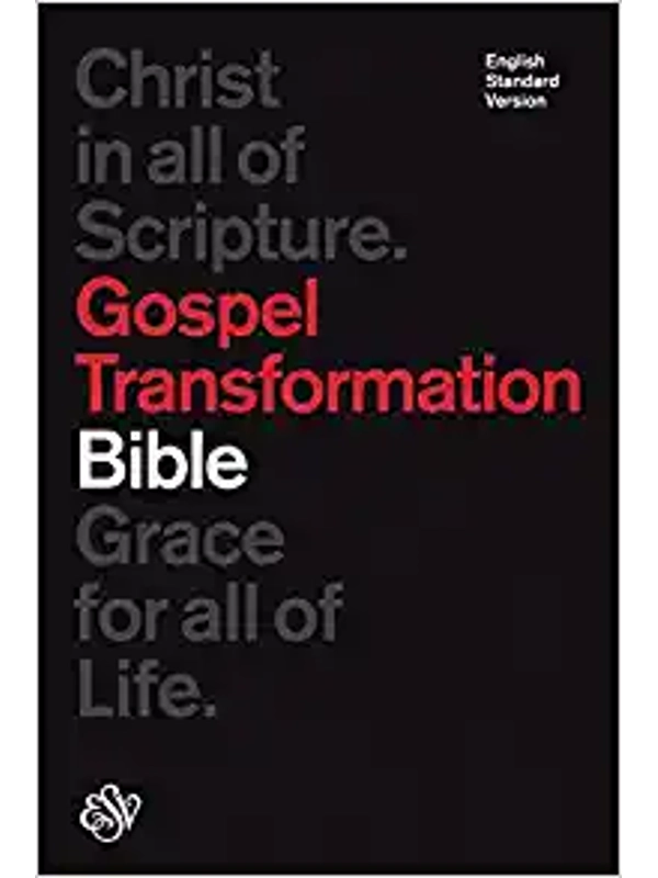 ESV Gospel Transformation Bible (Black) Hardcover