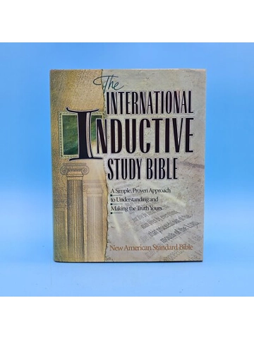 The New Inductive Study Bible (NASB): New American Standard Bible Hardcover – by Precept Ministries