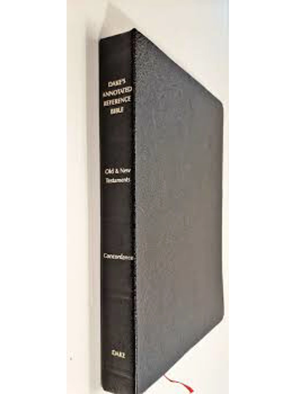 Dake Annotated Reference Bible-Pre-Owned :KJV-Large Print. By :Finis Jennings Dake