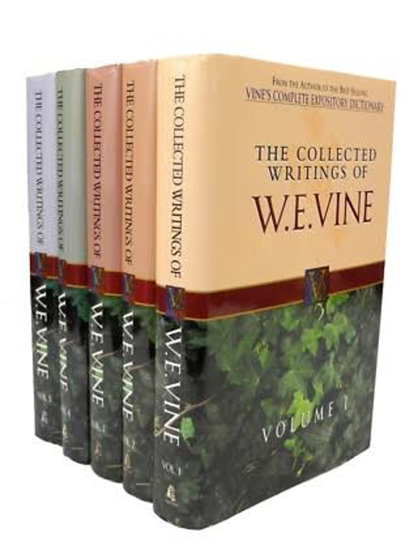 The Collected Writings of W. E. Vin 5 Volume s Book Hardcover - By W.E. Vine F.F. Bruce (Introductio